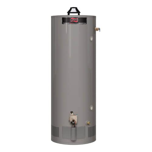 Ruud PRO+G75-76N RU 75 Gallon 76,000 BTU Tall Professional Achiever Plus  Atmospheric Heavy Duty Water Heater, 8 Year (NG) - Amazon.com
