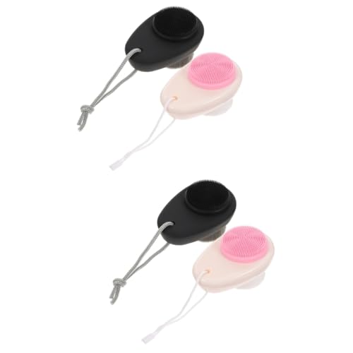 Brosse faciale manuelle PACKOVE nettoyante et exfoliante douce en fibres