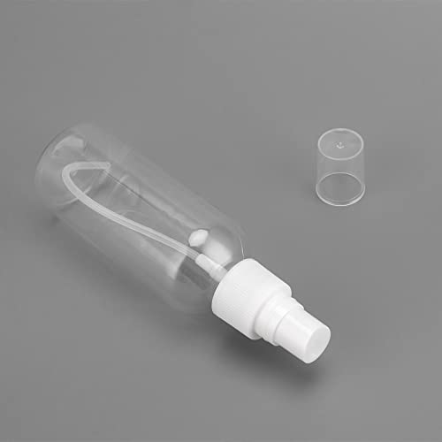 SEUNMUK 40 Pack 2.7oz/80ml Spray Bottles with Pump Spray Cap, Clear Fine Mist Empty Plastic Spray Bottles, Travel Size Refillable Bottles for Toner, Essence, Hair Spray4