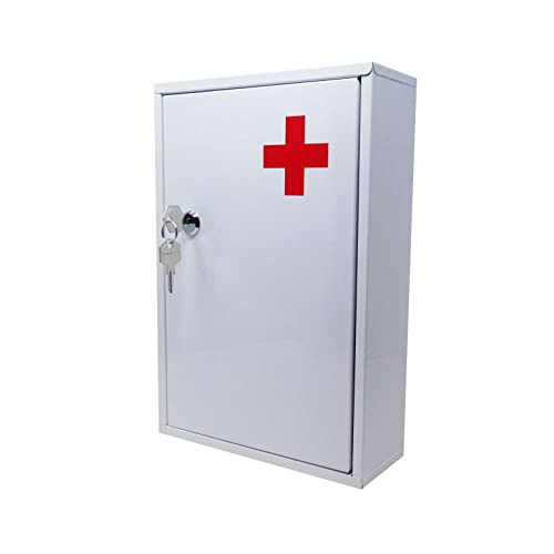 AuraHome® Secure Lockable Medicine Cabinet
