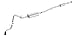 Borla 140800BC S-Type Cat-Back Exhaust System 3 in. Pipe 4 in. Tip Single Round Rolled Angle Cut Black Chrome Truck Side Exit T-304 Stainless Steel S-Type Cat-Back Exhaust System