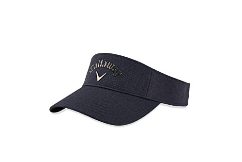 Callaway Golf 2022 Liquid Metal Adjustable Visor, Adjustable Size, Navy/Gun Metal Color #TOP3