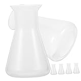Photo Gallery valiclud 6 pezzi matracci erlenmeyer in plastica matraccio tarato per laboratorio resistente e affidabile per miscelazione e conservazione chimici Photo Gallery valiclud 6 pezzi matracci erlenmeyer in plastica matraccio tarato per laboratorio resistente e affidabile per miscelazione e conservazione chimici