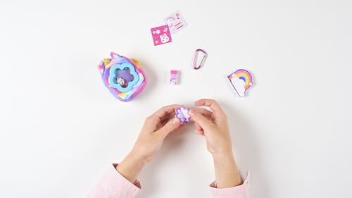 REAL LITTLES Liquid Charms, 1 Liquid Filled Micro-Sized Backpack with Window & Tiny Animal Charm Bobbing Inside, Reveal 6 Cute Tiny Animal Themed Stationery Surprises - Styles May Vary - 5