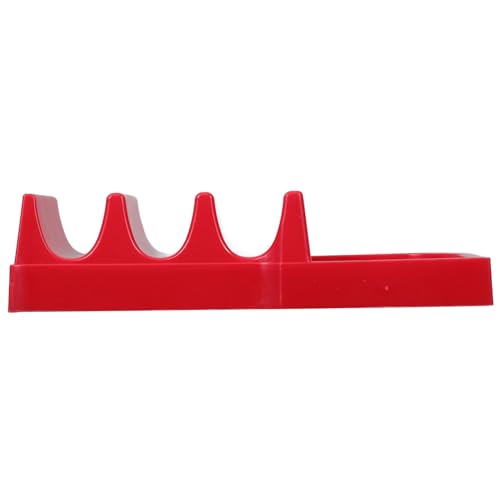NAMOARLY Taco Tray Holder Set Wave Shape Plastic Taco Holder Rack for Parties Snack Plate Tortilla Stand Charcuterie Boards