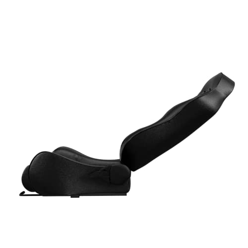 Image of ASE GAMING APEX Series Ergonomic Racing Seat with Adjustable Sliders for Race Simulator Cockpit Wheel Stand,Gaming Chair,Sim Video Game Chairs,180 Degree Reclining 3 Years Warranty (Black)