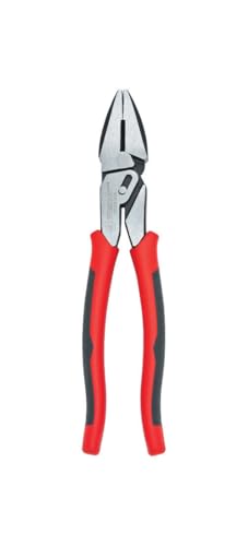 Crescent 9' Lineman's Compound Action Dual Material Pliers - CCA20509, Red