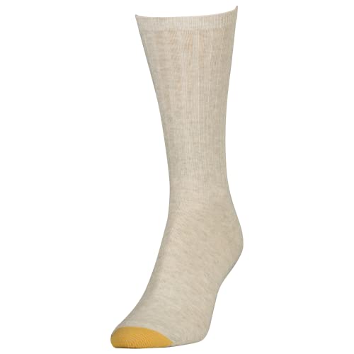 Image of GOLDTOE Womens Casual Texture Crew Socks, Multipairs