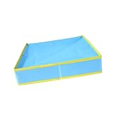JWQFBC Bac à Sable pour Enfants, Tapis de Jeu Portable, Imperméable, Résistant Aux Déchirures, pour Jeux Sensoriels, Intérieur et Extérieur, 40cmx40cmx9cm