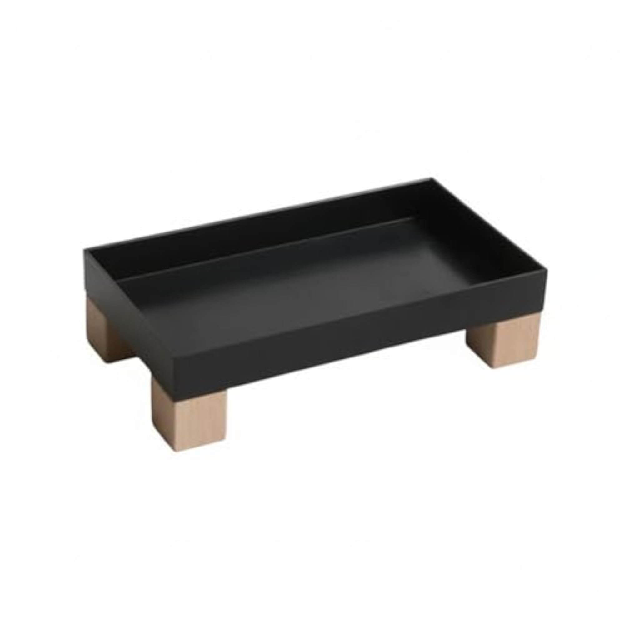 Decorative Wooden Desktop Storage Box, Minimalist Design