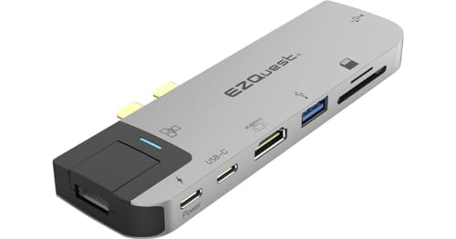EZQuest 8-Port USB-C Multimedia Hub Adapter with Power Delivery 3.0-image-38