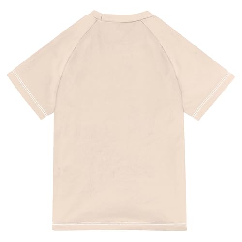 Cartoon Monkey Pink Girls Bathing Suit UV Protection Summer Clothes Swimwear Beach Tops 3T2