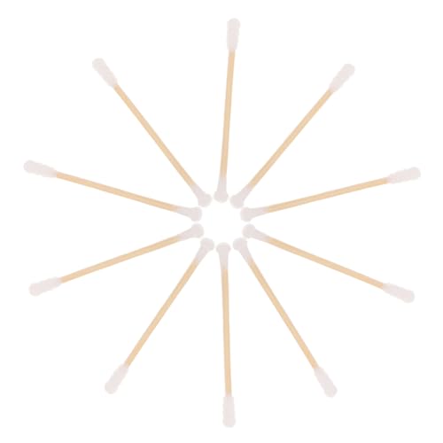 FOMIYES Baby Cotton Swabs Double-ended Cotton Sticks for Cleaning Home Travel 101pcs Pack Storage Case