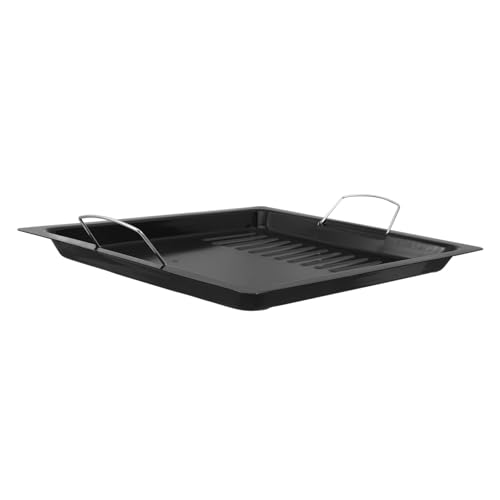 UPKOCH 1 pieza Sartén de Barbacoa con Recubrimiento Antiadherente para Asar y Hornear para Picnics y Reuniones al Aire Utensilio Ligero y para Cocinar Carne y Pescado