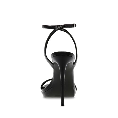 Image of Steve Madden Wafer 4.5 inch High Heels for Women - Women's Open Toe Stiletto Heels with Ankle Strap