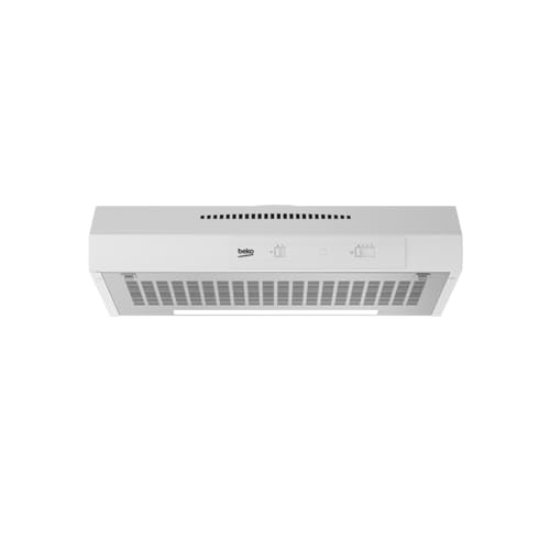 Hotte Visière 60cm 295m3/h Blanc - HNS61212WH