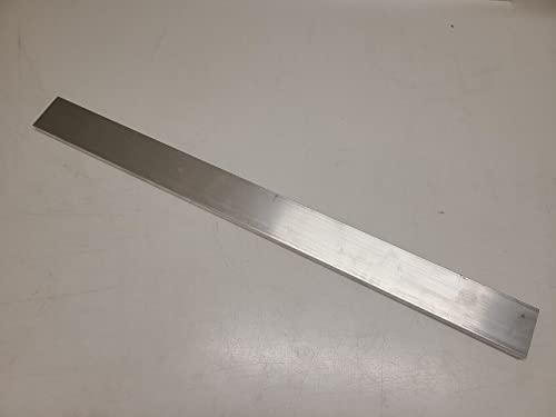 6061 Aluminum Flat Bar, 3/8" x 2" x 24" Long, Solid Stock, P