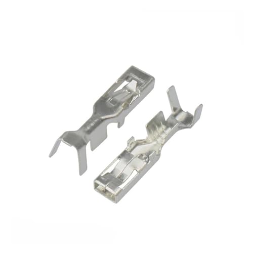 50 Pcs Brass Tinned Pins Automotive Crimp Terminals Connector Female 3.5 MM Splice Terminal DJ624-3.5B DJ624-3.5A G118 H62 (50 pcs)(50 pcs)