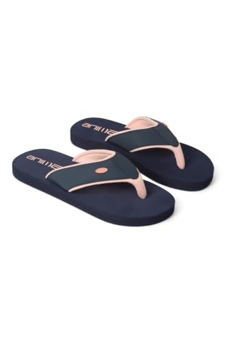 Animal Tongs Marti pour femme, bleu marine, 41 EU