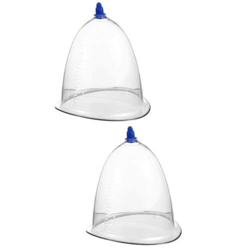 Anneome 2pièces Appareil De Cupping à Vide Pour Massage Corporel De Massage à Pression Négative Pour Poitrine Outil De Thérapie Anti- Pratique Et Sûr à Utiliser