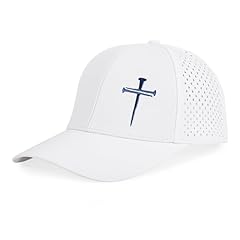 3 Nail Cross Mesh Nylon White