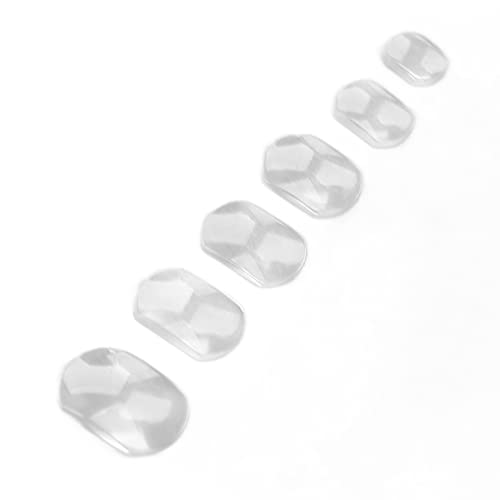 Watch Calendar Magnifying Glass Parts,Magnifier, 6pcs Watch Date Calendar Magnifying Glass Jewelers Loupe Magnifiers Professional Convexity Watch Parts Tool for Watch Repairing