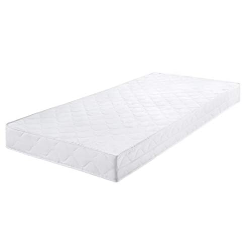 Badenia Bettcomfort Tonnentaschenfederkernmatratze, Polyester, Weiß, 140 x 200 cm