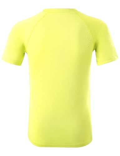 Roadbox Boys Rash Guard Swim Shirt, 2Pack UPF 50+ Sun Protection Short Sleeve, Quick Dry Rashguard Water Shirt for Kids - Thumbnail 3