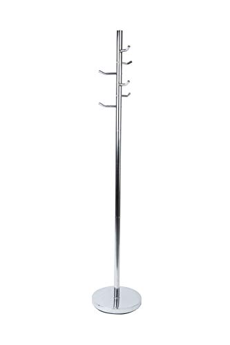 Mind Reader Coat Rack Coat Tree Hat Hanger Holder For Jackets, Scarves, Purses, Hats and More, 6 Hooks, Study Base, Heavy Duty, Silver Mind Reader Coat Rack Coat Tree Hat Hanger Holder For Jackets, Scarves, Purses, Hats and More, 6 Hooks, Study Base, Heavy Duty, Silver