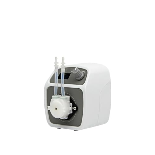 Bolisila Peristaltic Pump 80ml/min DKCP Low Flow 12V DC Motor 3mmx5mm Adjustable FlowControl Foot Switch Circulating Dosing Pump