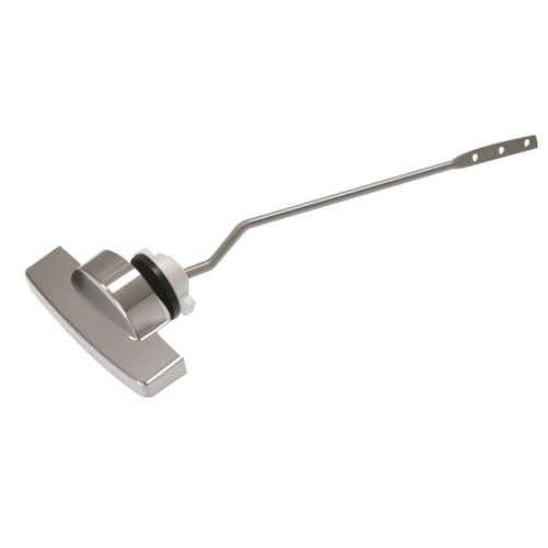 Chrome Side Mount Toilet Handle for Villeroy & Boch