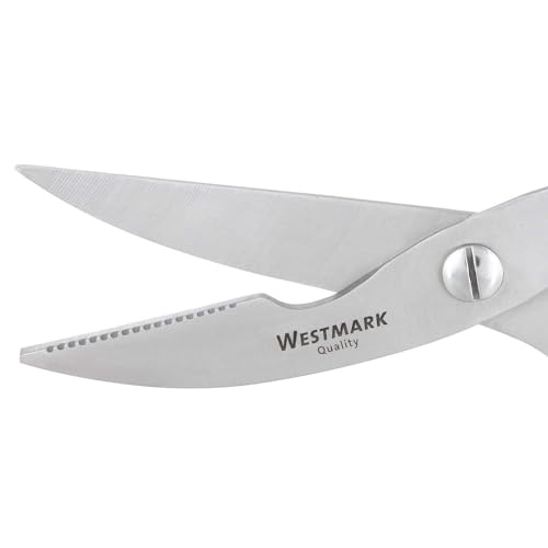 Westmark Geflügelschere, mit Innenfeder und Verriegelung, Schneidklingenlänge: 8 cm, Rostfreier Edelstahl, Poliert, Modern, Silber, 13732280 – Ansicht 4