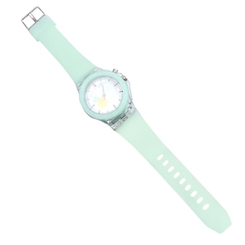 FRCOLOR Reloj Luminoso Precioso Reloj Material del Espejo: Espejo De Vidrio Ordinario Verde
