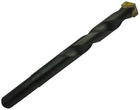 Drill America 2 Pcs, 1/4" X 24" Carbide Tipped Masonry Drill Bit, Dam24X1/4, Finish: Black Oxide; Overall Length: 24"