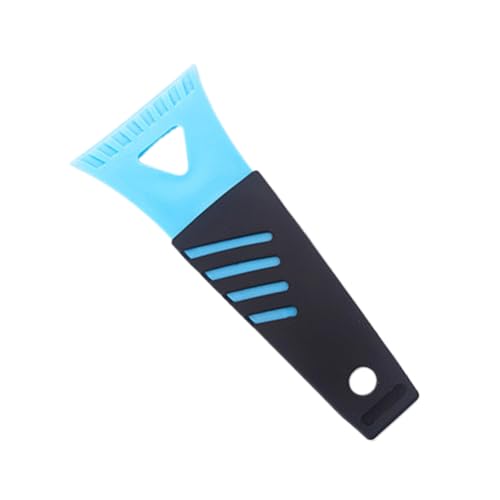 Rascador de hielo para coche, pequeño y ergonómico, para una limpieza rápida del coche, rasqueta de hielo para camiones, SUV, techo, urgencia invernal, hogar, jardín, césped, limpieza exterior
