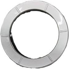 Image of A.K PVC Tank Cap Beading for Suzuki Gixxer, Silver Finish, Motorcycle Fuel Tank Protector /Water Resistant Ring