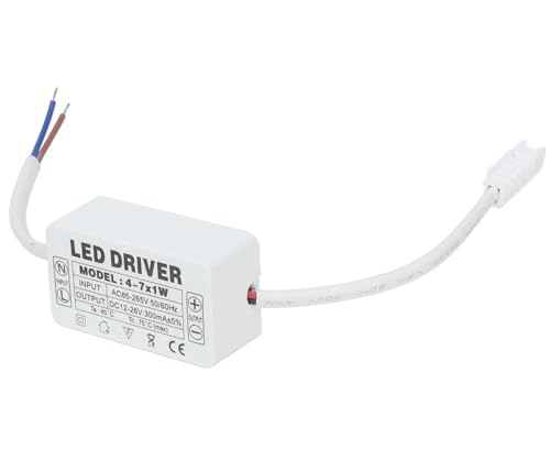 Driver LED 300mA transformateur courant constant AC85-265V DC12-26V 7W