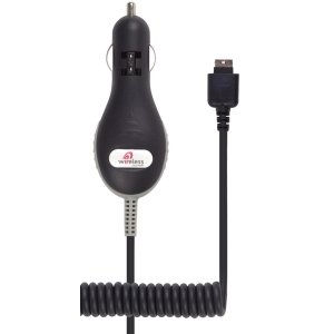 Professional WHITE LED Car Charger for your Samsung SGH-D900 Black Carbon Phone! Custom charger & connector allows you to charge your phone correctly, anywhere! SGHD908