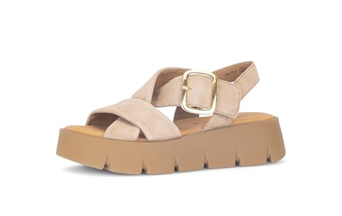 Gabor Sandalias de plataforma para mujer, sandalias para mujer,Mejor ajuste, Arena 14, 41 EU