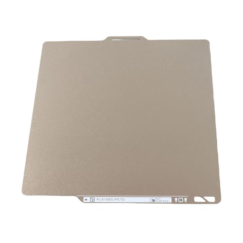 YWBL-WH Double Sided Robust 257 X 257mm 3D Printer PEI Build Plate Strong Adhesion Print Bed for P1S A1, Wide Compatibil