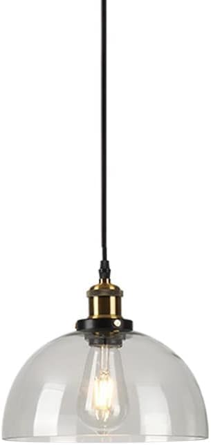 Suspension créative E27 en verre pour éclairage de restaurant et café