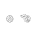 Produktbild s.Oliver Ohrstecker 925 Sterling Silber Damen Ohrschmuck, mit Zirkonia synth., 0,8 cm, Silber, Kommt in Schmuck Geschenk Box, 9079155