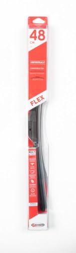 Start Spazzola Tergicristallo Curva 48 Cm-19" Universale Per Auto - 2