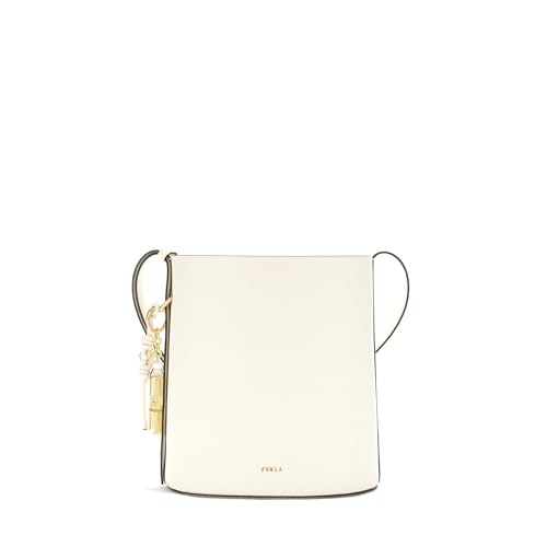 Furla bolso bandolera Roxie en piel de tono crema Panna ideal para diario