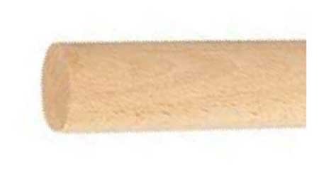 Immagine prodotto: CORRIMANO FAGGIO NATURALE Ø 42.4 MM L. 3000 MM