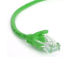 212 Main 3 ft Green Snagless Category 5e- 350 MHz- UTP Patch Cable