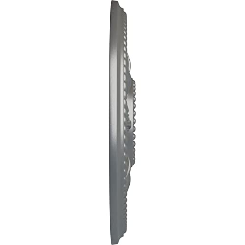 Image of Ekena Millwork CM18EDSLS Edinburgh Ceiling Medallion, Silver