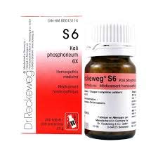 Dr.Reckeweg Homeopathy Kali Phos Tab 6x pack of 2