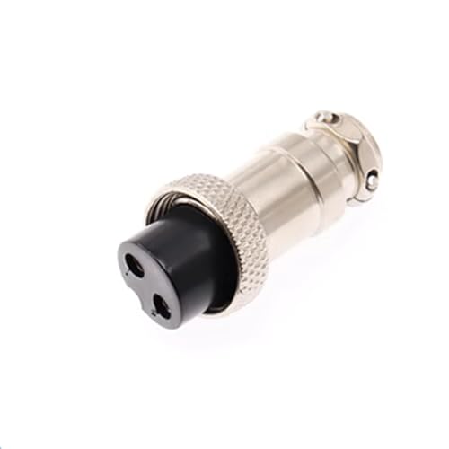 Connecteur circulaire GX16 assurant une liaison électrique stable sur panneau 16mm, 20 pièces