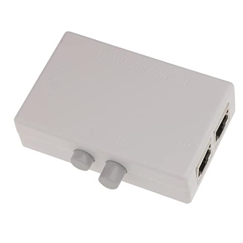 Image of MT-VIKI 2 Ports AB Manual Network Sharing Switch Box 100 Mbps 2 In 1 Out